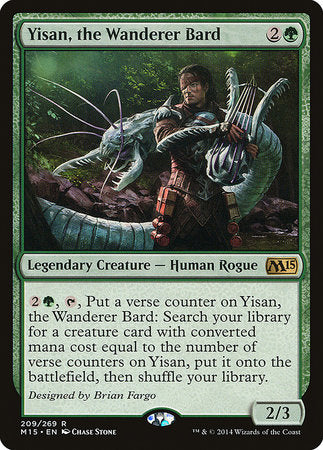 Yisan, the Wanderer Bard [Magic 2015] - TCG Master