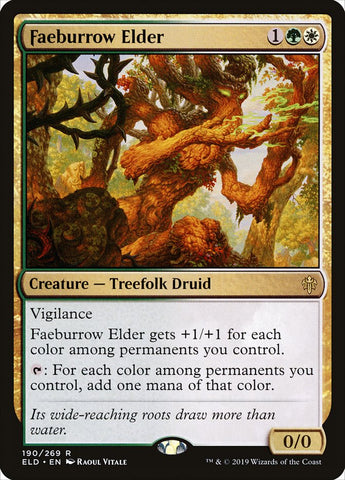Faeburrow Elder [Throne of Eldraine] - TCG Master