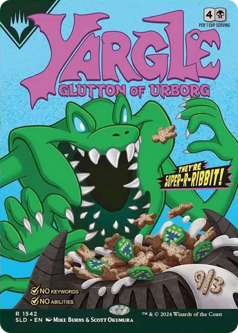 Yargle, Glutton of Urborg (Rainbow Foil) [Secret Lair Drop Series]