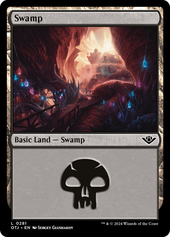 Swamp (0281) [Outlaws of Thunder Junction]