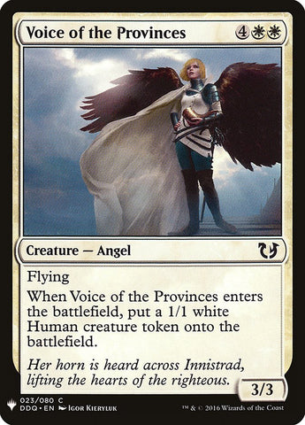 Voice of the Provinces [Mystery Booster]