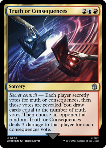 Truth or Consequences (Surge Foil) [Doctor Who]