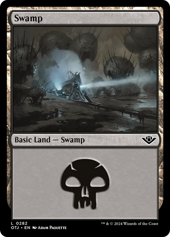 Swamp (0282) [Outlaws of Thunder Junction]