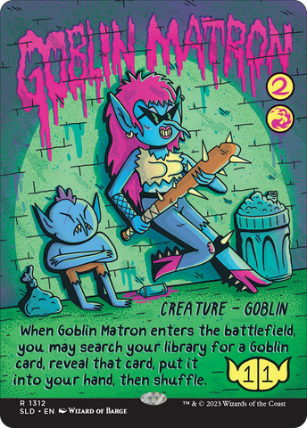 Goblin Matron (Rainbow Foil) [Secret Lair Drop Series]