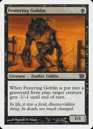 Festering Goblin [Ninth Edition] - TCG Master