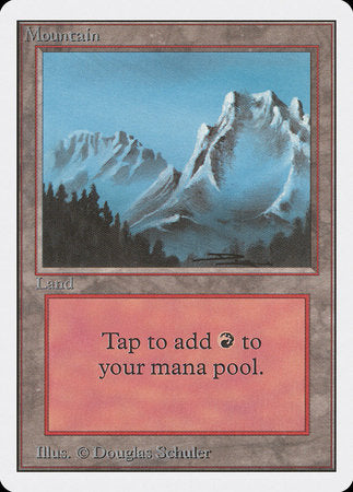 Mountain (B) [Unlimited Edition] - TCG Master