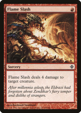 Flame Slash [Rise of the Eldrazi] - TCG Master