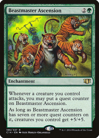 Beastmaster Ascension [Commander 2014] - TCG Master