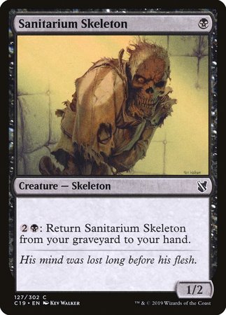 Sanitarium Skeleton [Commander 2019] - TCG Master
