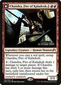 Chandra, Fire of Kaladesh [Magic Origins Promos] - TCG Master