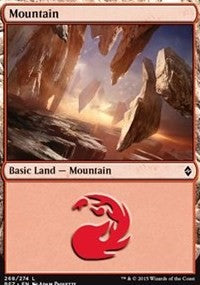 Mountain (268) [Battle for Zendikar] - TCG Master