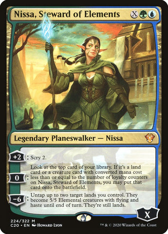 Nissa, Steward of Elements [Commander 2020] - TCG Master