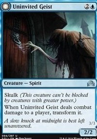 Uninvited Geist [Shadows over Innistrad] - TCG Master