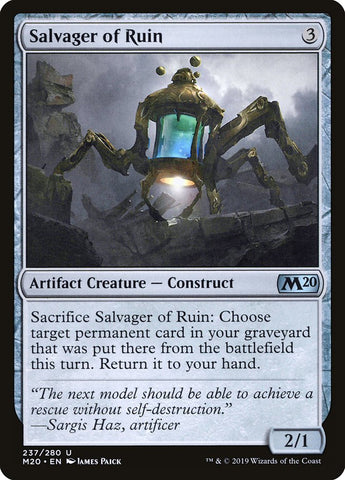 Salvager of Ruin [Core Set 2020] - TCG Master