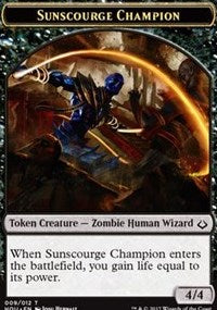Sunscourge Champion Token [Hour of Devastation Tokens] - TCG Master