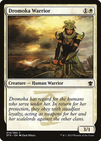 Dromoka Warrior [Dragons of Tarkir] - TCG Master