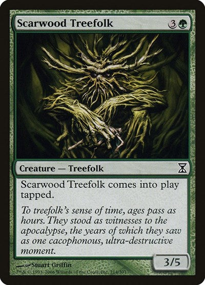 Scarwood Treefolk [Time Spiral] - TCG Master