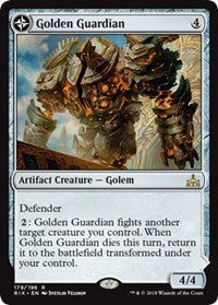 Golden Guardian [Rivals of Ixalan] - TCG Master