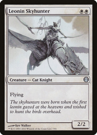 Leonin Skyhunter [Duel Decks: Knights vs. Dragons] - TCG Master