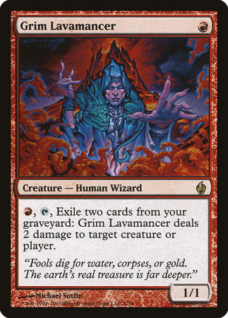 Grim Lavamancer [Premium Deck Series: Fire and Lightning] - TCG Master