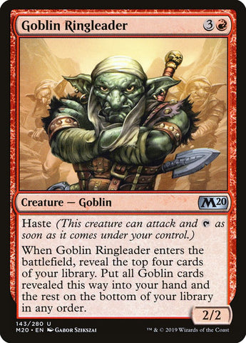 Goblin Ringleader [Core Set 2020] - TCG Master