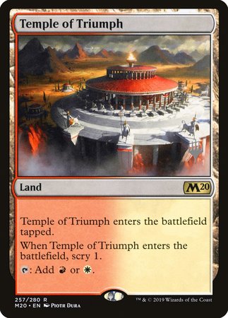 Temple of Triumph [Core Set 2020 Promos] - TCG Master