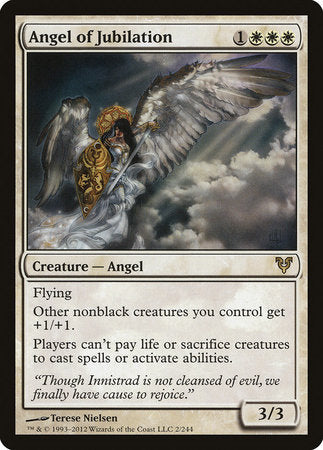 Angel of Jubilation [Avacyn Restored] - TCG Master