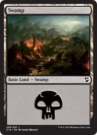 Swamp (299) [Commander 2018] - TCG Master