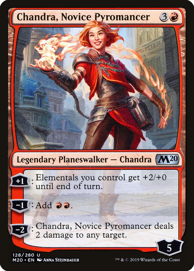 Chandra, Novice Pyromancer [Core Set 2020] - TCG Master