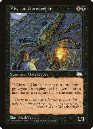 Abyssal Gatekeeper [Weatherlight]