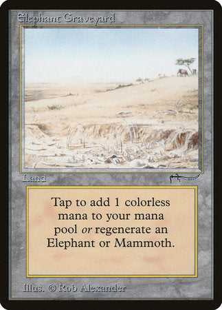 Elephant Graveyard [Arabian Nights] - TCG Master