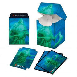 Kaldheim Combo 100+ Deck Box and 100ct sleeves featuring Ranar the Ever-Watchful for Magic: The Gathering