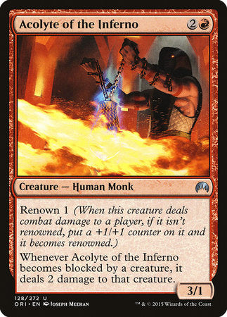 Acolyte of the Inferno [Magic Origins] - TCG Master