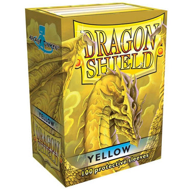Dragon Shield Standard Sleeve - Yellow - TCG Master