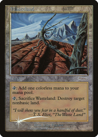 Wasteland [Magic Player Rewards 2001] - TCG Master