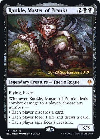 Rankle, Master of Pranks  [Throne of Eldraine Prerelease Promos] - TCG Master