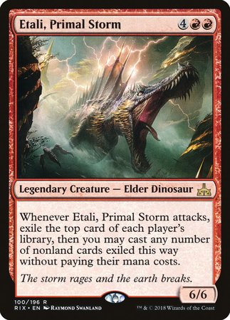 Etali, Primal Storm [Rivals of Ixalan] - TCG Master