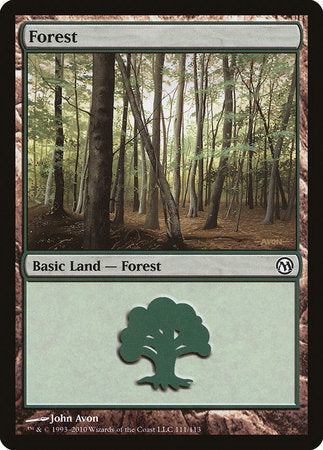 Forest (111) [Duels of the Planeswalkers] - TCG Master