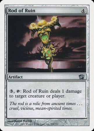 Rod of Ruin [Eighth Edition] - TCG Master