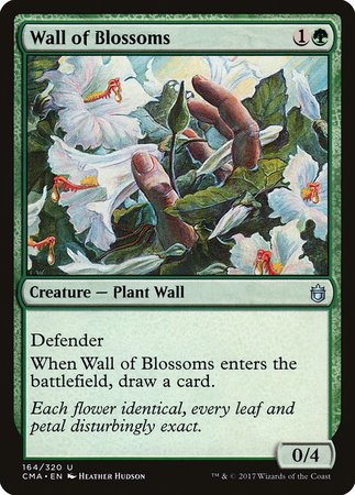 Wall of Blossoms [Commander Anthology] - TCG Master