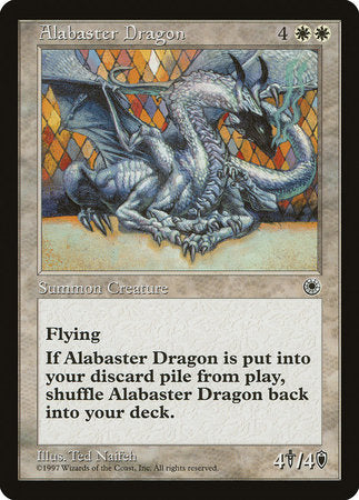 Alabaster Dragon [Portal] - TCG Master