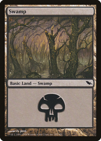 Swamp (292) [Shadowmoor] - TCG Master