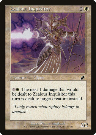 Zealous Inquisitor [Scourge] - TCG Master