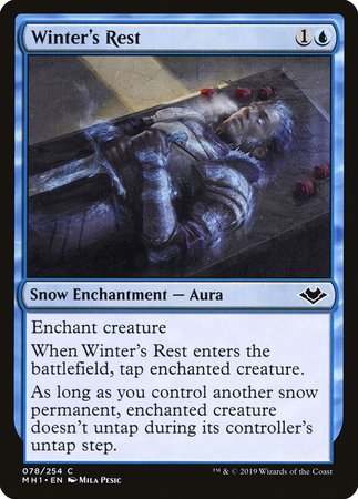 Winter's Rest [Modern Horizons] - TCG Master