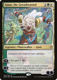 Ajani, the Greathearted [Promo Pack: Throne of Eldraine] - TCG Master