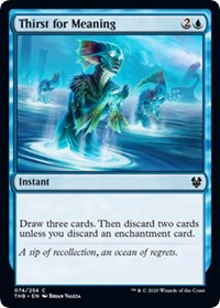 Thirst for Meaning [Theros Beyond Death] - TCG Master