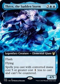 Thryx, the Sudden Storm (Extended Art) [Theros Beyond Death] - TCG Master