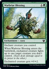 Warbriar Blessing [Theros Beyond Death] - TCG Master