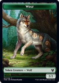 Wolf Token [Theros Beyond Death] - TCG Master