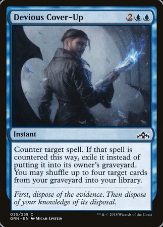 Devious Cover-Up [Guilds of Ravnica] - TCG Master